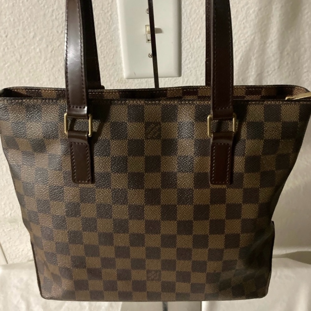 Louis Vuitton Authentic Ebene Damier Handbag EUC - Picture 8 of 13